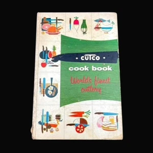 CUTCO Cook Book Meat Poultry HC Vintage Retro 1956 Illust Worlds Finest Cutlery - Picture 1 of 12