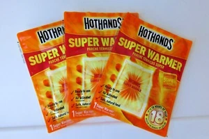 HotHands Super Warmer 18 Hrs Larger Size Hands Feet Body Sports Hunting 3 Pk - Picture 1 of 1