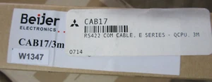 Beijer CAB17/3M PLC Cable RS422 - HMI New!!! in Factory Sealed Box - Picture 1 of 2