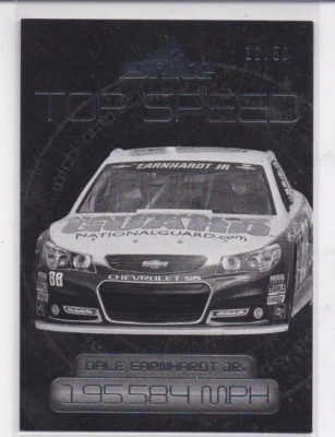 2013 Press Pass Ignite Proofs Black White #61 Dale Earnhardt Jr's Car TS #12/50 - Image 1 of 2
