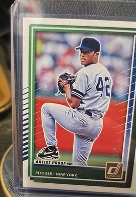 Panini Donruss 2025 - Mariano Rivera #33 prueba de artista/25 Foto 1 de 2