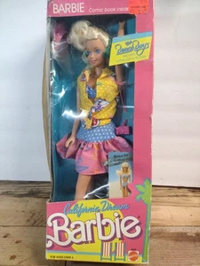 Barbie Vintage 1987 California Dream Barbie Beach Boys Record Mattel 4439 - Foto 1 di 6