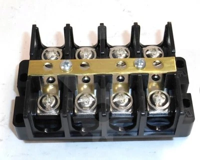 GE 4 Pole Terminal Block IKU4S - Image 1 of 2