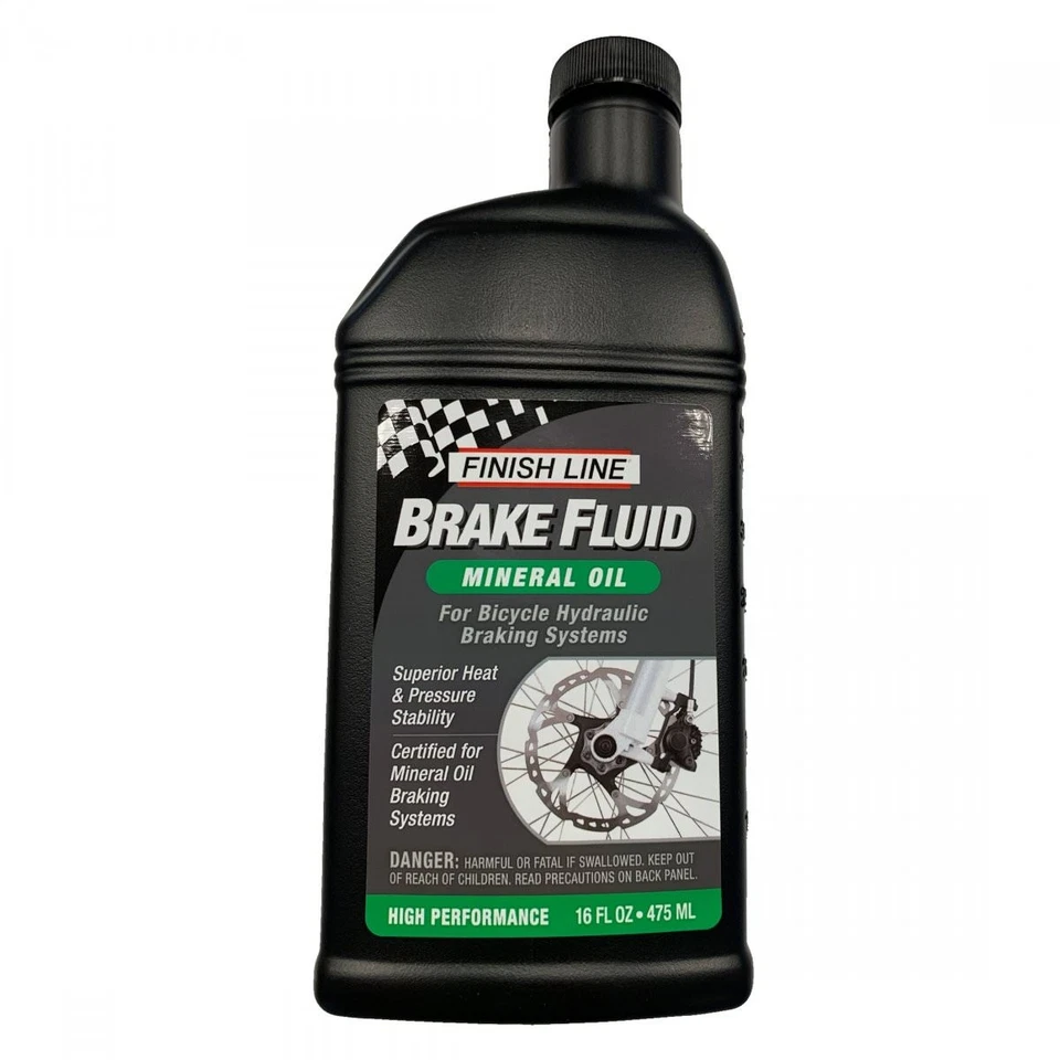 Finish Line Mineral Oil Brake Fluid, 16oz