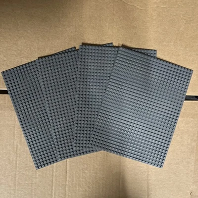 4 piezas placas base de construcción de ladrillo clásico gris 24x32 perno para Lego y marca principal Foto 1 de 2