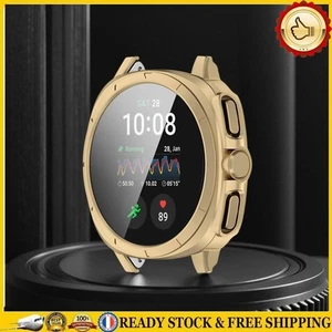 For Samsung Galaxy Watch 7 44mm PC HardCase+Tempered Glass(Champagne Gold) - Zdjęcie 1 z 9