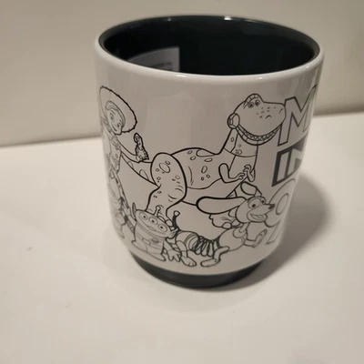 Disney Parks Pixar TOY STORY "Made In The 90's" 12oz Coffee Cup Mug NEW - Image 1 of 4