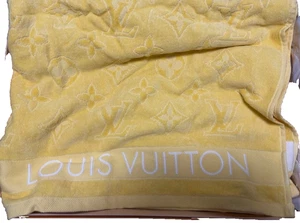 Louis Vuitton Strandtuch Gelb 100% Baumwolle 150x95cm Japan - Bild 1 von 3