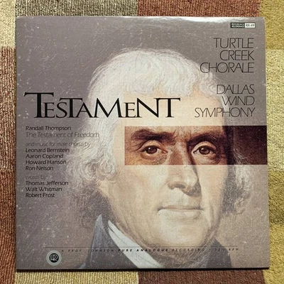 Lp Rice Reference Recordings Rr-49 Testament Timothy Ceiling Turtle Creek Choral - Image 1 of 4