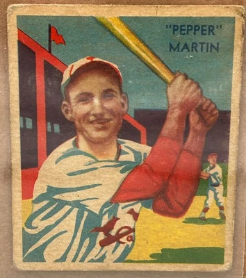 1935 Diamond Stars Pepper Martin #26 - Ungraded - Image 1 of 2