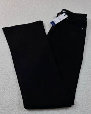 Forever 21 Mujer tiro medio negro bootcut elástico talla 27 NUEVO Foto 1 de 4