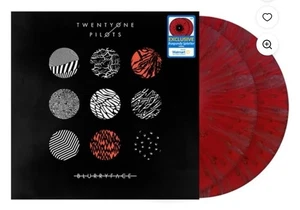 Twenty One Pilots ~ Blurryface, 2LP Burgundy Splatter Vinyl - Picture 1 of 5