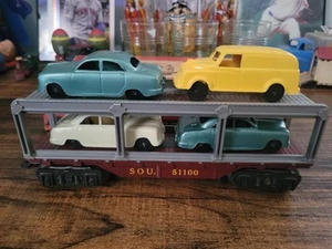 Marx Trains Marline Auto Car Carrier In Box Mint O Gauge Lionel - Picture 1 of 12