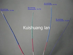 10 sets of advanced alloy professional violin strings 4/4,medium soft - Picture 1 of 10