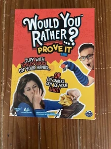 Would You Rather? Prove It Game Kids 8+ 3-6 Players - Picture 1 of 11