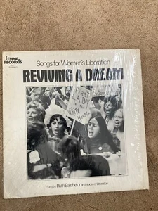 Songs For Women's Liberation - Reviving A Dream Vinyl LP 1972 IN SHRINK VG+/EX - Picture 1 of 5