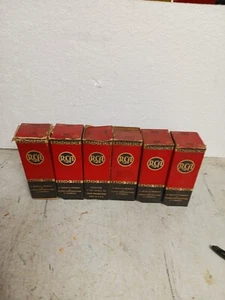 LOT OF 6 RCA RADIOTRON 865 TUBES IN BOXES #308-B3 - Picture 1 of 7