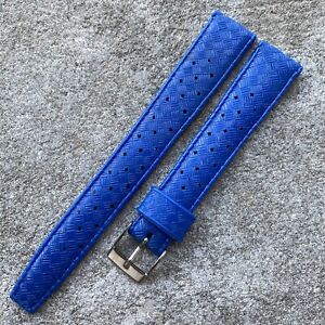 Bracelet Montre 16 mm Type Tropic Bleu