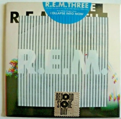 R.E.M. 3x 45 RPM BOX SET 7" VINYL - R.E.M. Three BRAND NEW SEALED!!! - Image 1 of 2