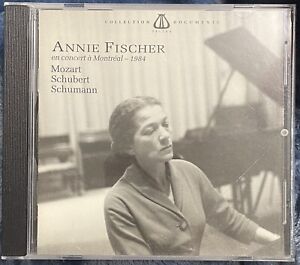 ANNIE FISCHER - In Concert Montreal ( 1984 - CD)