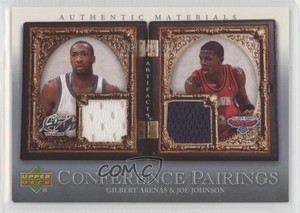 2007-08 Upper Deck Artifacts Conference Pairings /150 Gilbert Arenas Joe Johnson