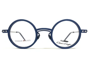 Chris Craft Eyeglasses Frames CF1024 03 LAUNCH Blue Gray Round 44-25-150 - Picture 1 of 10