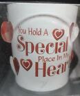 Message and Tea light holder Free P&P to the UK