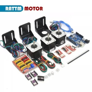 「DE」 3D Printer Arduino CNC Kit Nema17 Stepper Motor DRV8825 Driver UNO R3 Borad - Bild 1 von 6