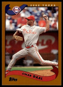2002 Topps Omar Daal Philadelphia Phillies #155