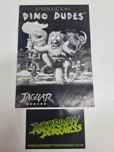 Evolution Dino Dudes (Atari Jaguar) Game Manual Only - Picture 1 of 2