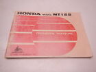 1973 Honda Owner's Manual MT125 MT 125 72 Pages 73