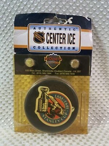 1893-1993 Stanley Cup Gioco ufficiale NHL Hockey Puck-NOS - Foto 1 di 7