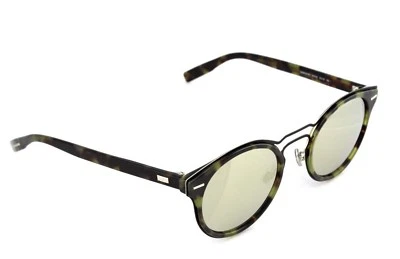 RARO Genuino Homme DIOR 0209S Havana Mate Negro Espejo Gafas de Sol 2OS UE 0209/S Foto 1 de 4