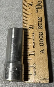 Matco Tools 7/16" 12 Puntos 3/8" Unidad Semi-Profundo Cromo Enchufe BD142 - Imagen 1 de 5