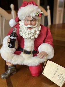 Weihnachten KSA Sammlerstück Fabriche Santa Kurt Erle Coca-Cola Coke mit Etikett - Bild 1 von 4