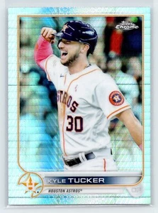 2022 Topps Chrome Kyle Tucker #45 Prism Refractor SP Short Print Houston Astros - Bild 1 von 2