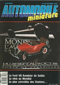 AUTOMOBILE MINIATURE N°53 FORD V8 ROADSTER DE SOLIDO / PORSCHE 928 s /SPRINT CAR - Picture 1 of 1