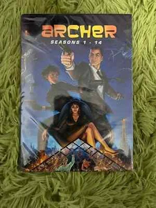 Archer the complete series seasons 1-14 DVD ,with into the cold episodes sealed - Picture 1 of 2