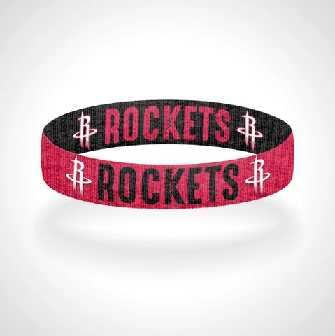 Reversible Houston Rockets Bracelet Wristband #OneMission Cover