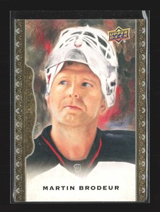 2014 Upper Deck Masterpieces #20 Martin Brodeur    New Jersey Devils