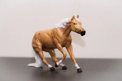 Black Horse Ranch Reining Quarter Horse Palomino *RARE* by Karen Grimm - Image 1 of 4