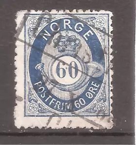 Norway Sc#31 Used Cat Val $11 gtc1 - Picture 1 of 1