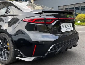 2020-2023 FIT FOR Toyota Corolla Sedan Rear Trunk Glossy  Spoiler Wing Lip Black - Imagen 1 de 5