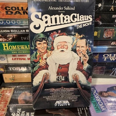 Santa Claus The Movie 1985 VHS Factory Sealed Dudley Moore John Lithgow Nice - Image 1 of 4