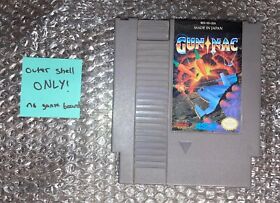 Gun-Nac - Nintendo NES, Authentic Cartridge Shell ONLY, Does NOT Play, No Board