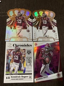 Kendrick Rogers Rookie Card Lot. Texas A&M - Picture 1 of 1