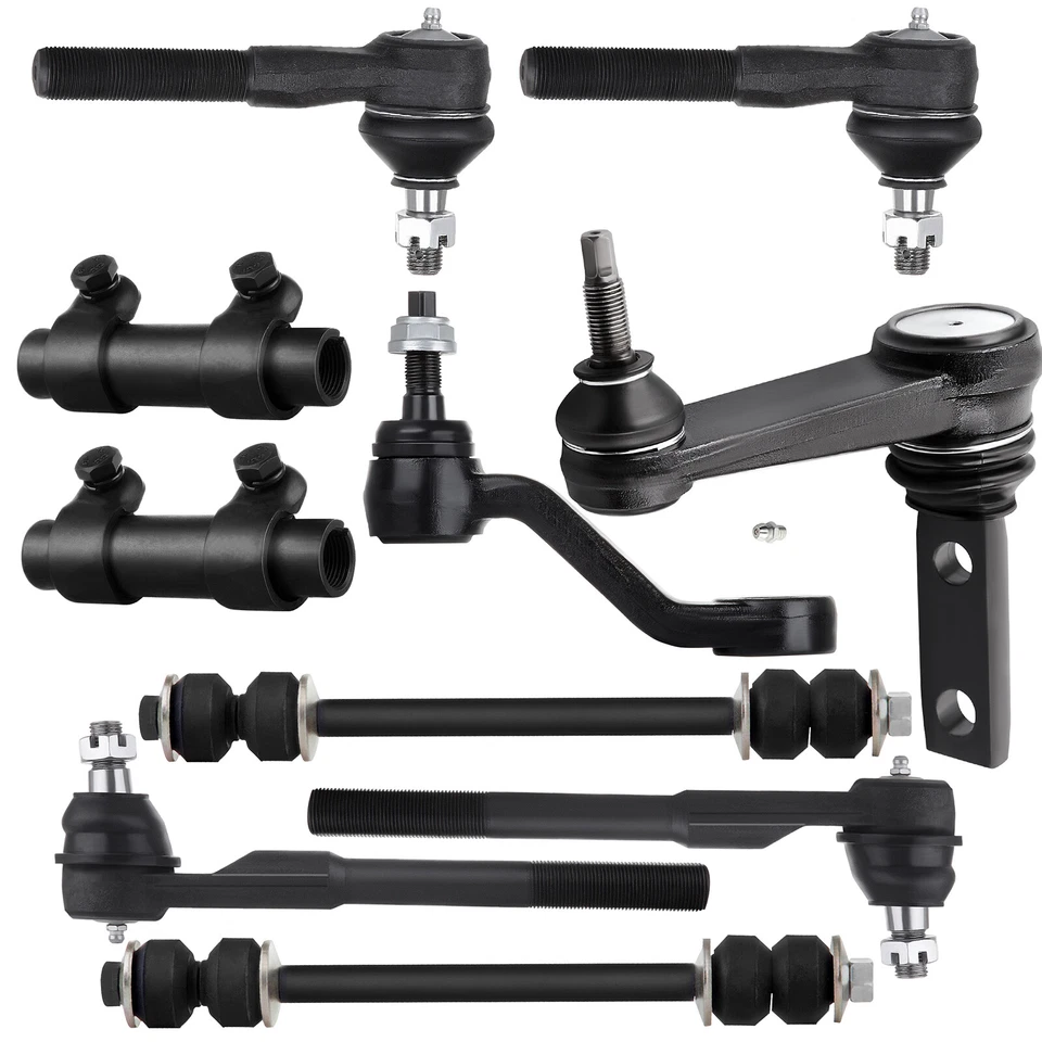 10 piezas para Dodge Ram 1500 2000 2001 2x2 extremos de varilla de amarre Pitman brazo loca barras estabilizadoras Foto 1 de 1