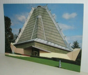 CONGREGATION BETH SHOLOM FRANK LLOYD WRIGHT SYNAGOGUE ELKINS PARK PA POSTCARD - Picture 1 of 2