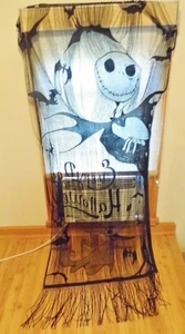 After Halloween SALE Tim Burtons NIGHTMARE BEFORE XMAS - Vorhang 8,99 $ - Bild 1 von 2