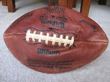 Vintage Official WILSON Leather NFL Football Pete Rozelle AFC NFC